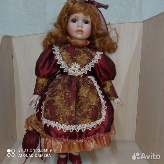 Кукла фарфоровая remeco collection 368, Лиза