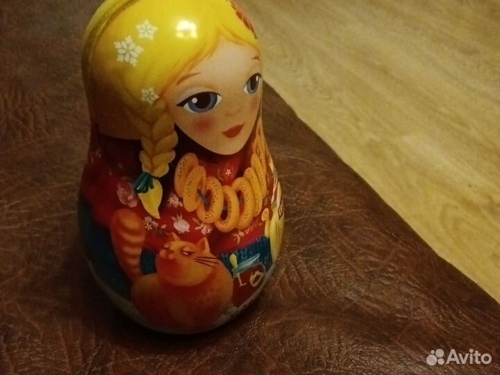 Жестяная матрешка Липтон Россия