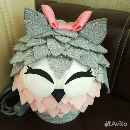 Светильник «Совенок» / ручная работа