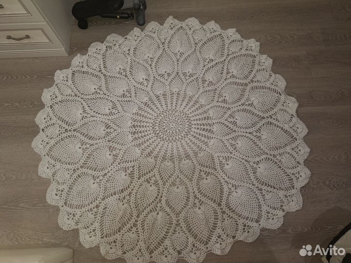Скатерть вязаные крючком