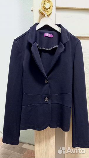 Школьная форма 128 см. синяя