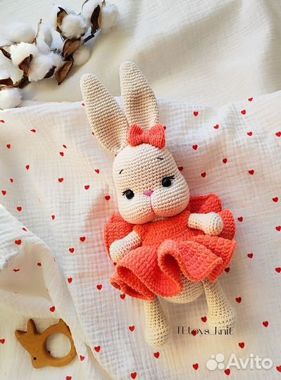 Зайка ручной работы