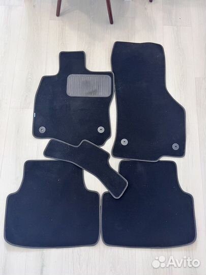 Коврики ворсовые skoda octavia а7