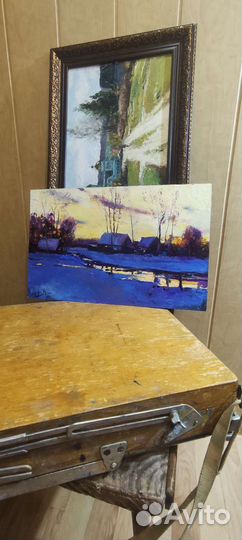 Картина маслом пейзаж