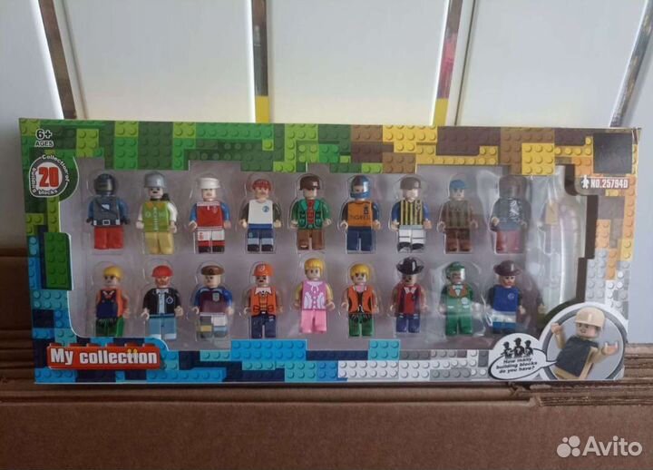 Набор фигурок Лего Майнкрафт 20шт