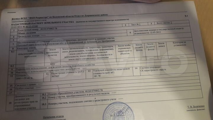 Участок 20 сот. (ИЖС)