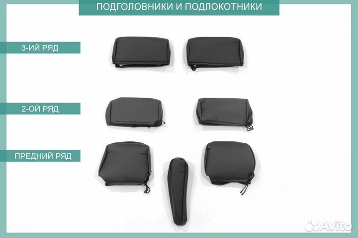 Авточехлы Honda Stepwgn (2001-2003)