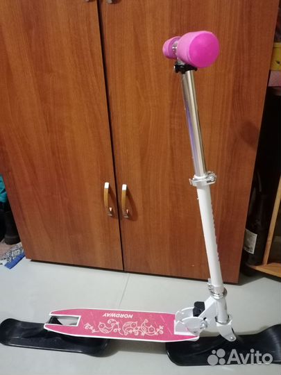 Самокат снегокат