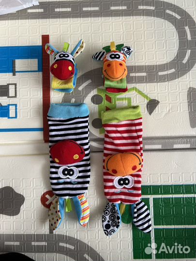 Носки погремушки