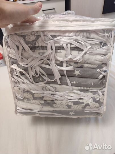 Бортики в детскую кроватку