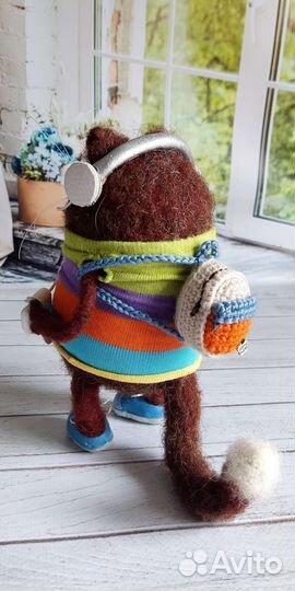 Вязаный кот. Игрушки вязаные