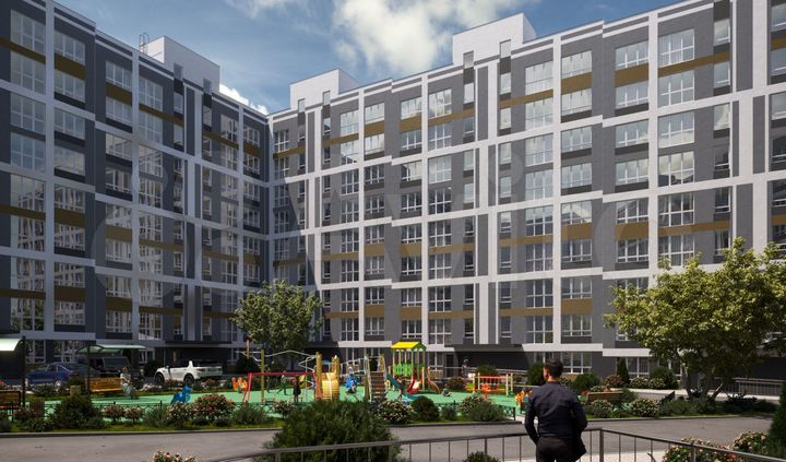 1-к. квартира, 40,5 м², 4/9 эт.