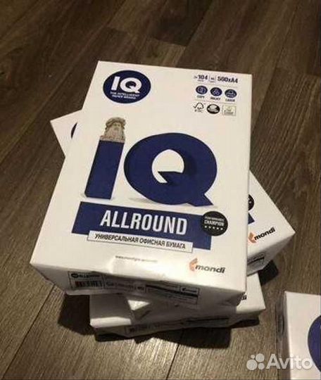 Бумага А4 IQ Allround