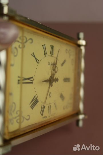 Часы будильник Слава СССР