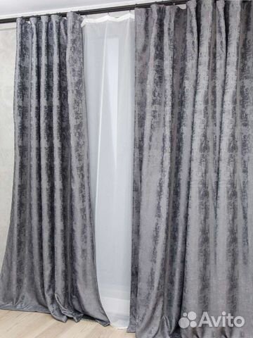Комплект новых штор 4м(2*2м), выс. 2,7м