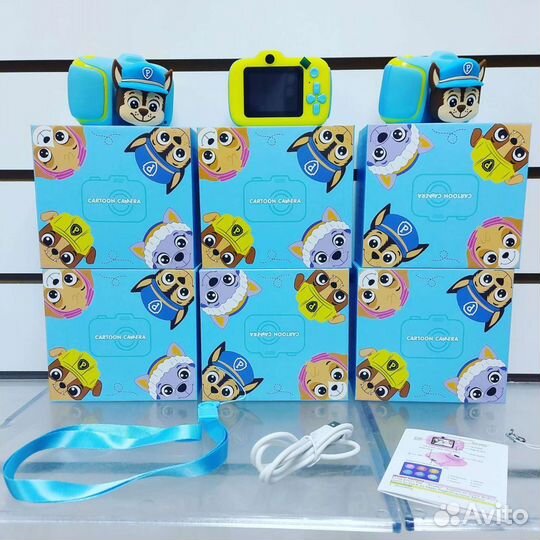 Детский фотоаппарат щенячий патруль Гонщик