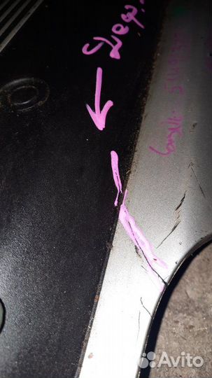 Декоративная крышка двигателя Bmw E39