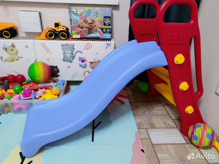 Детская горка пластиковая