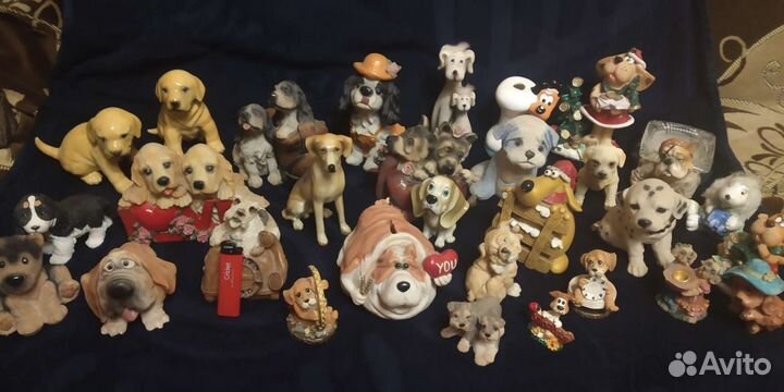 Собаки,копилки,статуетки