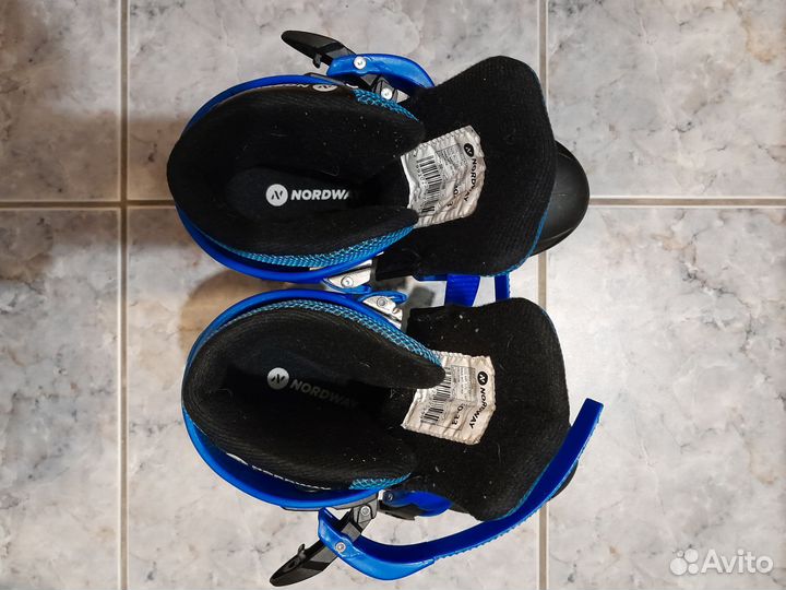 Коньки детские раздвижные 30-33, 2 пары