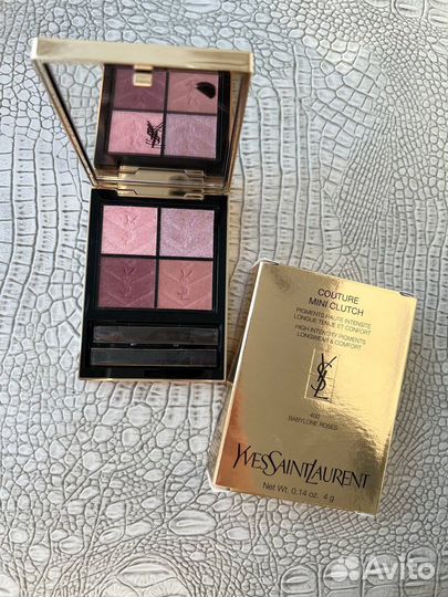 Палетка теней YSL 400 babylone roses оригинал