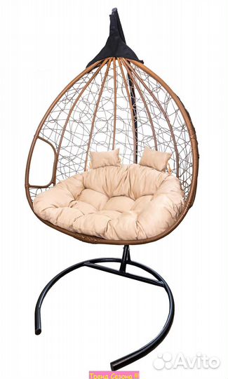 Кресло подвесное двойное Феникс арт.CN3423-мт