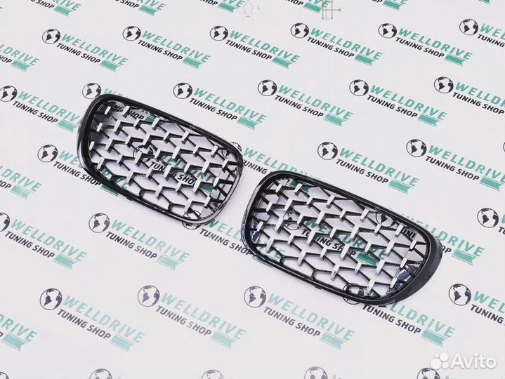 Решетки BMW 7 G11 G12 дорест Diamond