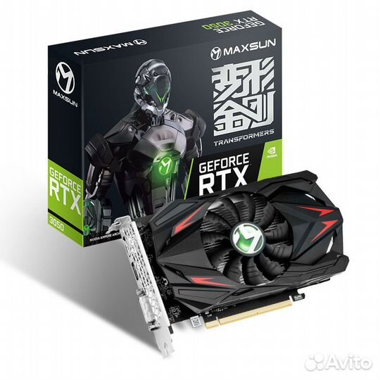 Видеокарта maxsun GeForce RTX3050 Transformer 6G S