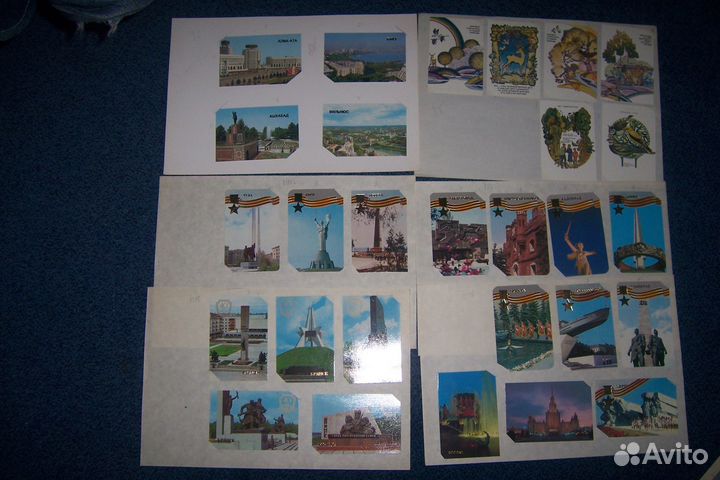 Календарики советские СССР