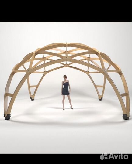 Купольная беседка