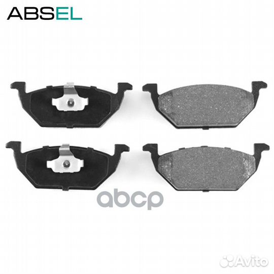 Колодки тормозные передние wg420007 absel