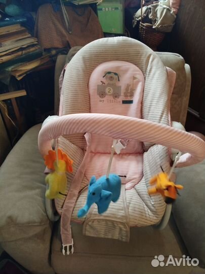 Кресло шезлонг детское