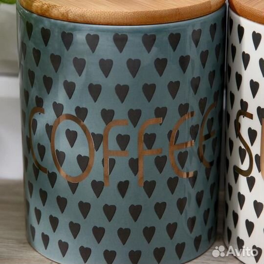 Набор банок керамических 'Адажио', 3 предмета 950