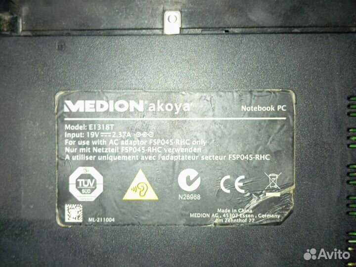 Medion akoya E1318T