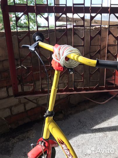 Самокат детский на пневмоколесах