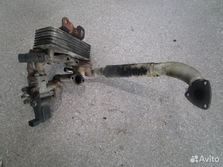 Клапан егр в сборе с радиатором отработанных газов