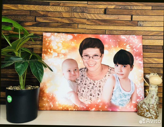 Портрет по фото в подарок