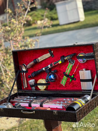Шашлычные наборы в кейсе рыбака