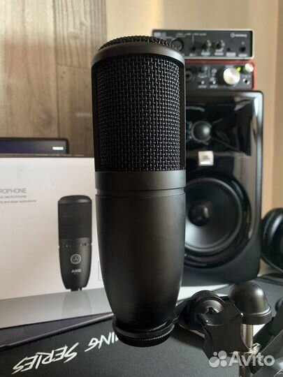 Akg p120 микрофон конденсаторный