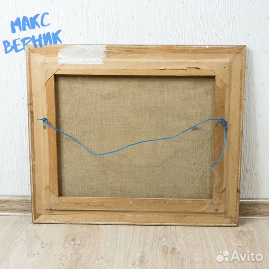 Старинный зимний пейзаж. Автор В.С. 1900е годы