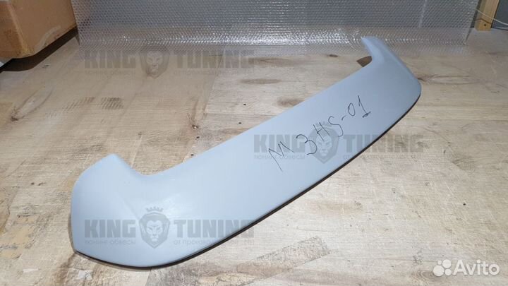 Спойлер Sport для Mazda 3 Hatchback без места под