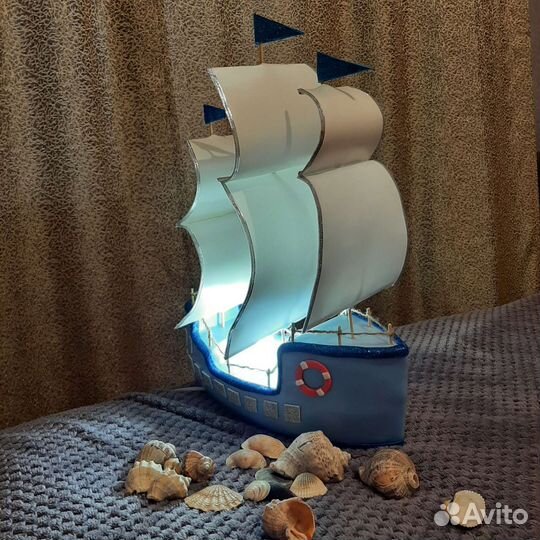 Корабль светодиодный