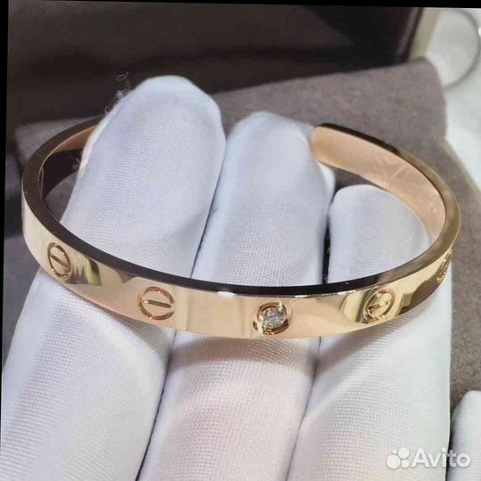 Браслет Cartier Love, розовое золото