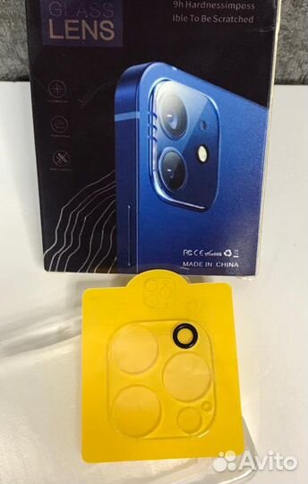 Защитное стекло на камеру iPhone