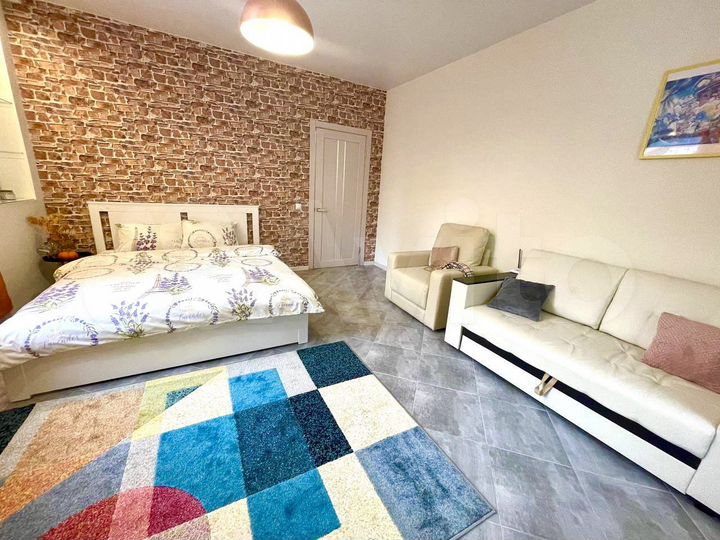 1-к. квартира, 40 м², 2/17 эт.