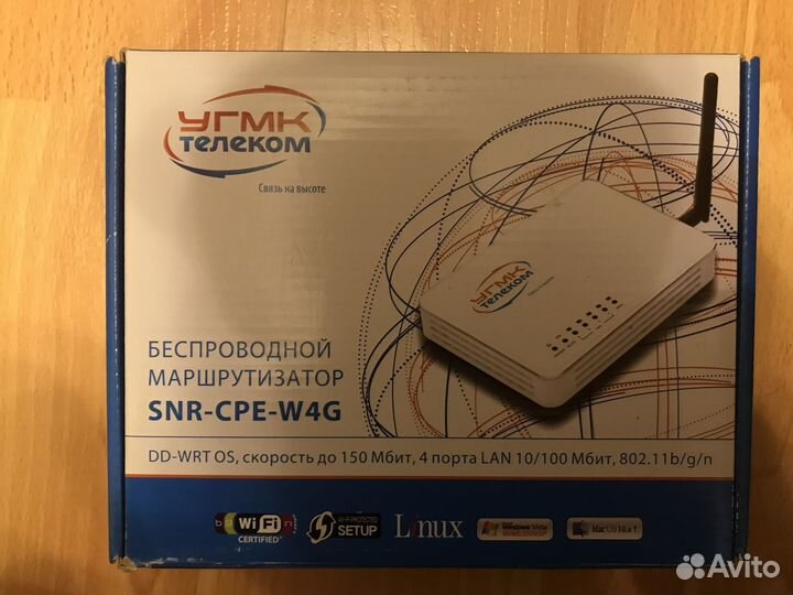 Роутеры d link dir 300 и snr-cpe-w4g