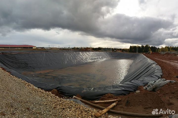 Пленка для пруда, бассейна, водоема,гидроизоляция