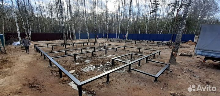 Винтовые сваи оцинкованные