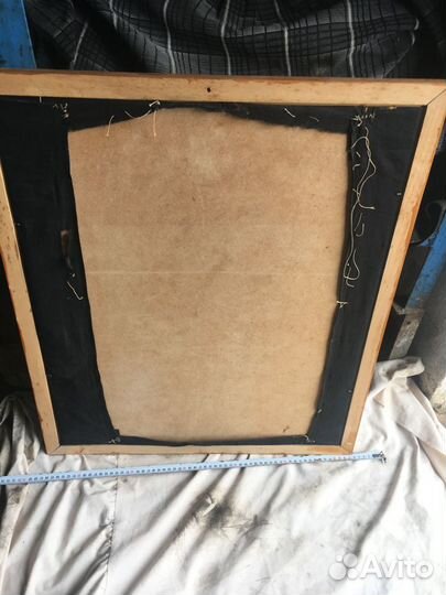 Старинная картина,вышивка 1940-е