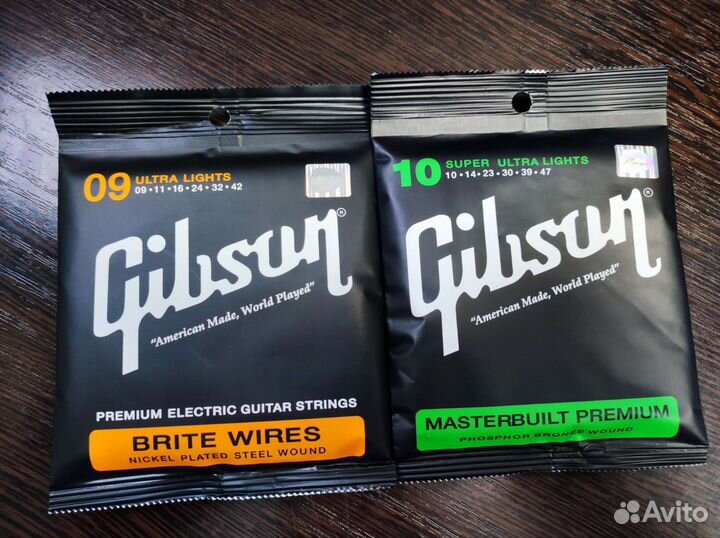 Профессиональные струны gibson